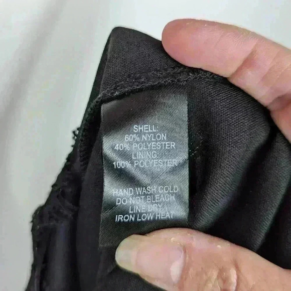 Lulu Black Bodycon Lace Dress With Adjustable straps Size Small - Picture 7 of 8